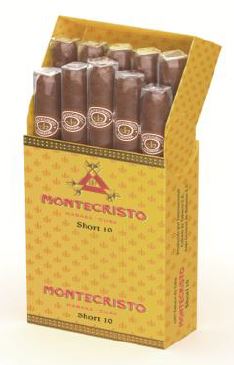 Puritos Shorts Montecristo (10 Pack)