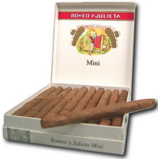 Minis Romeo Y Julieta 20 pk