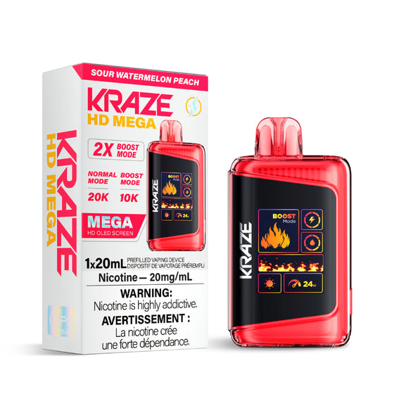 KRAZE HD MEGA 20k Puff