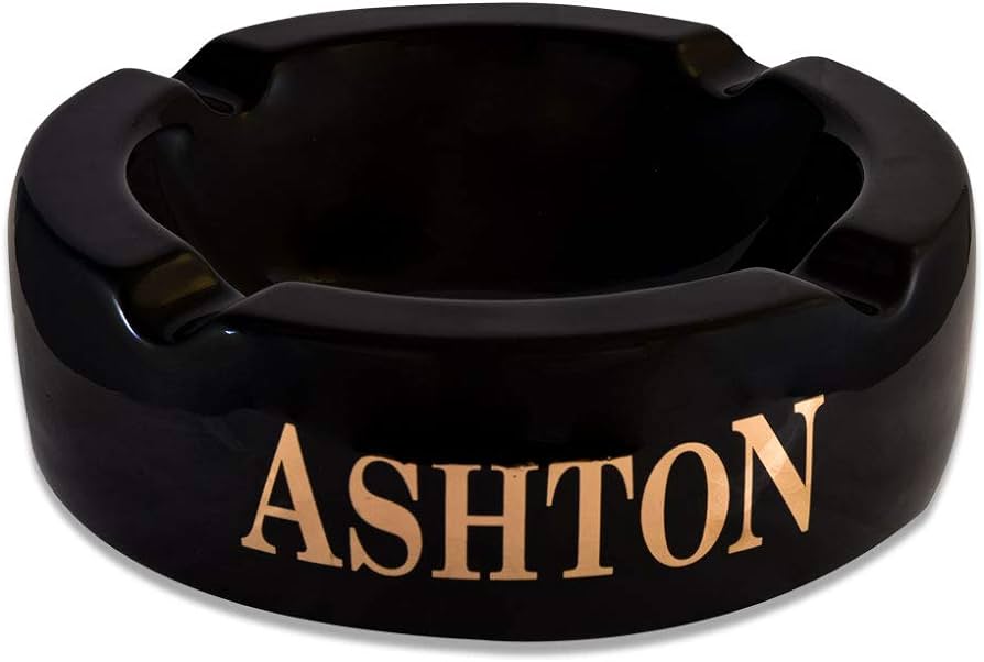 Ashton Large Black Ashtray