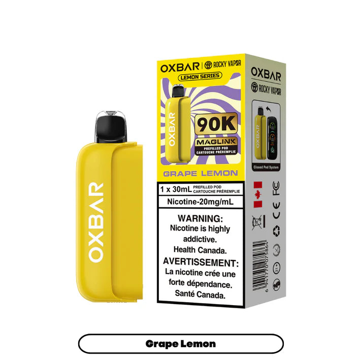 Rocky Vapor Oxbar Maglink {Prefilled Pods}