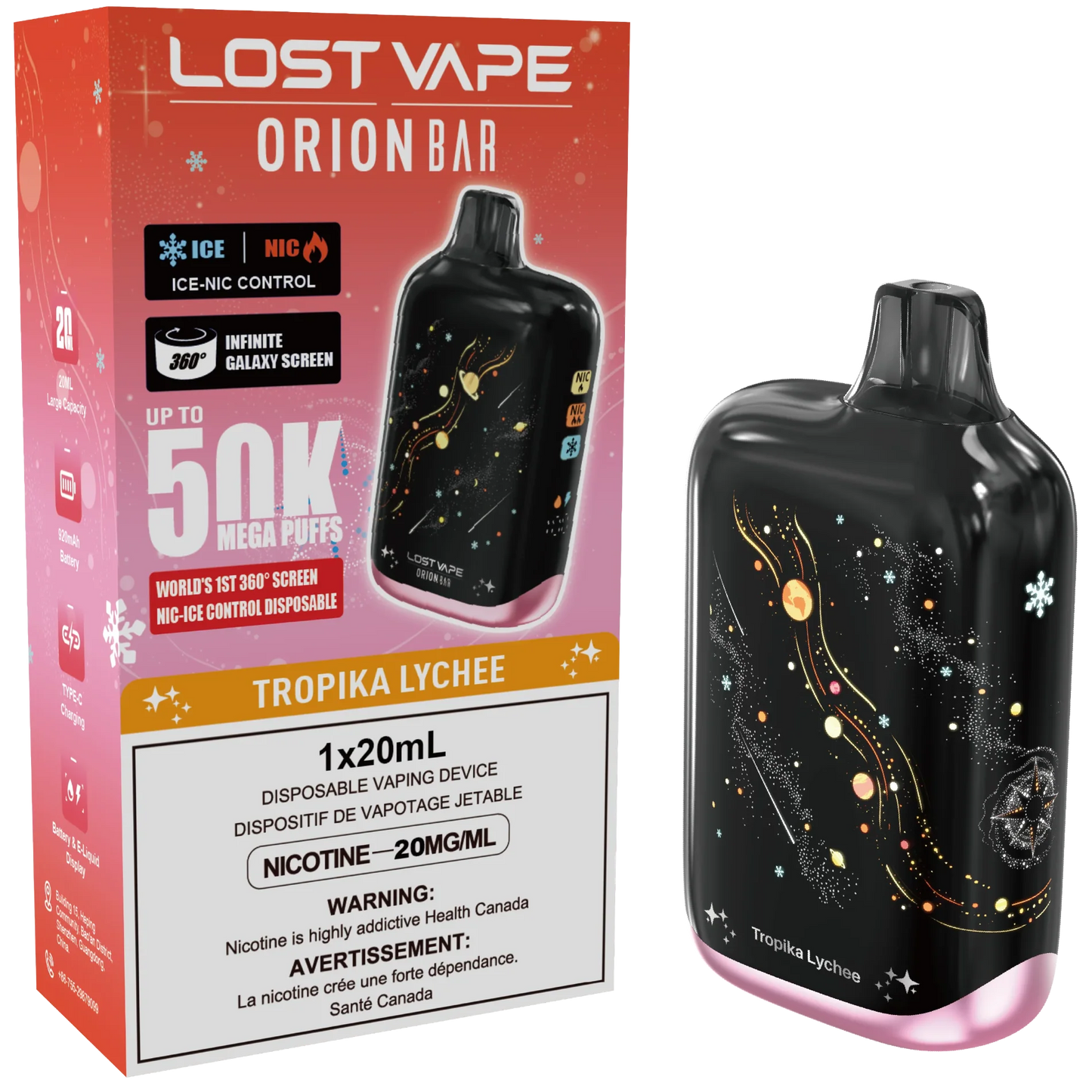 Lost Vape OrionBar 50K