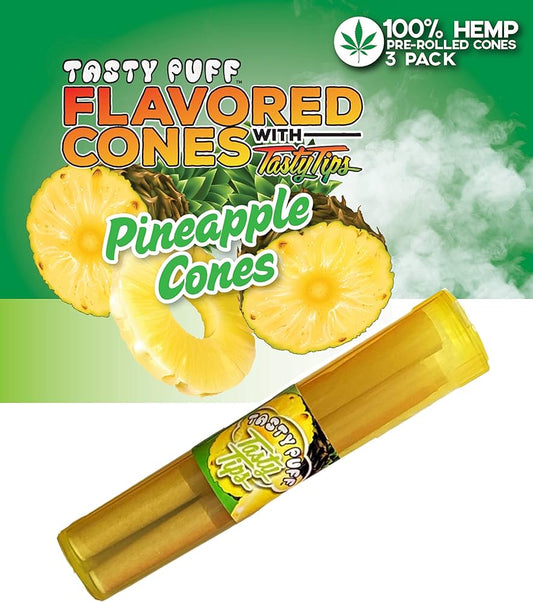 Tasty Puffs Flavored Cones