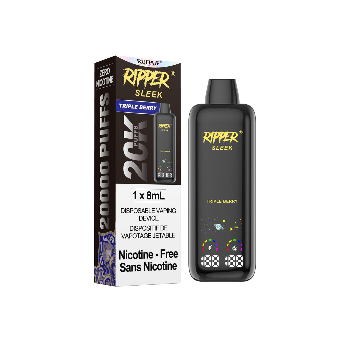 Ripper SLEEK ZERO NICOTINE (8ml)