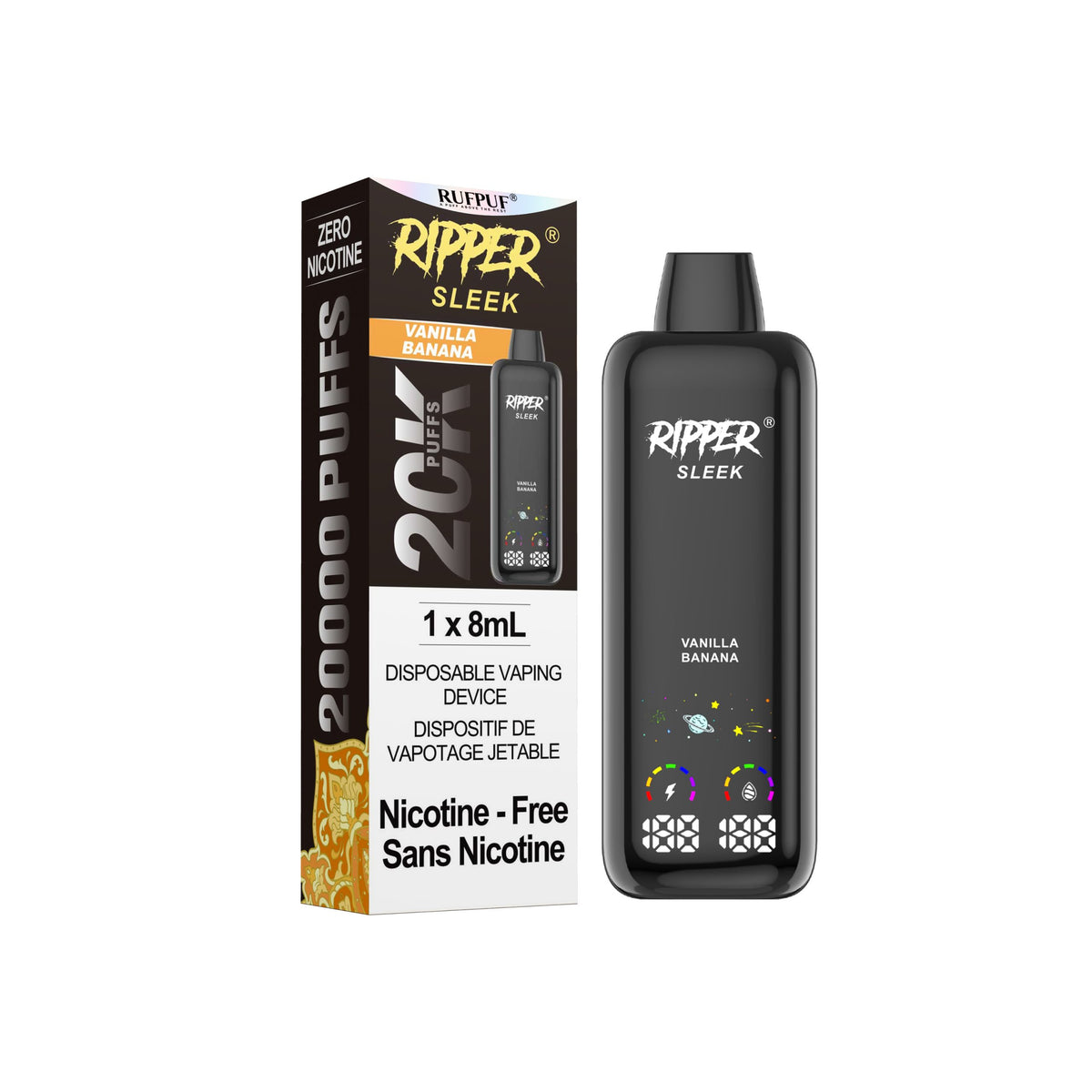 Ripper SLEEK ZERO NICOTINE (8ml)
