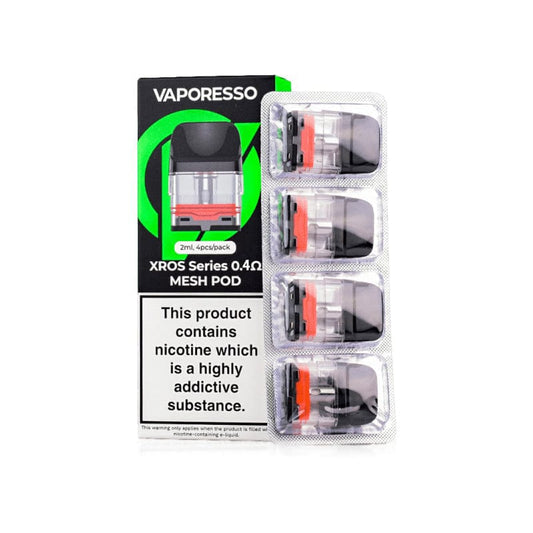VAPORESSO XROS REPLACEMENT POD (4 PACK)
