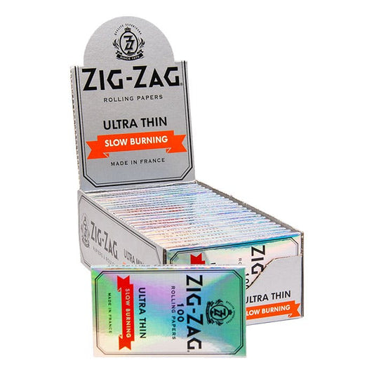 Zig Zag Silver Ultra Thin 1.25 Rolling Papers
