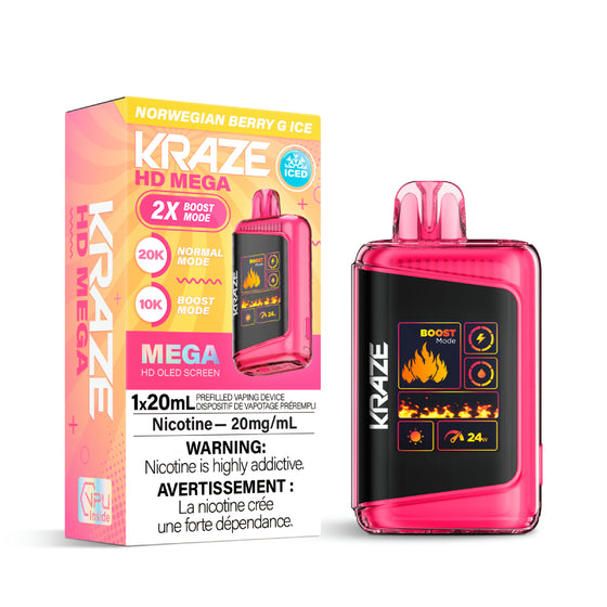 KRAZE HD MEGA 20k Puff