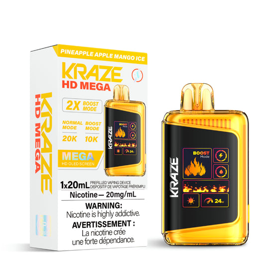 KRAZE HD MEGA 20k Puff