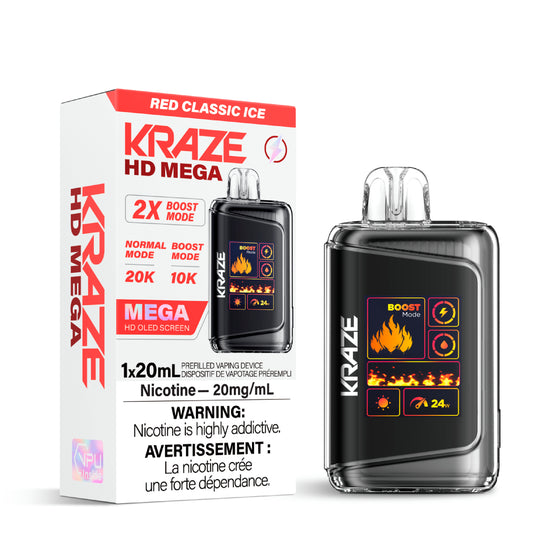KRAZE HD MEGA 20k Puff