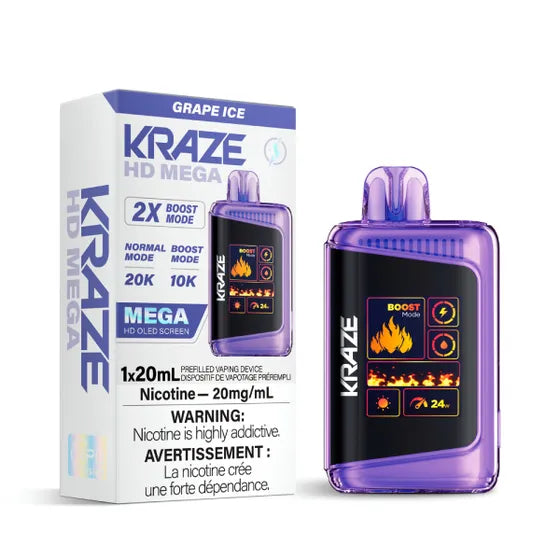 KRAZE HD MEGA 20k Puff
