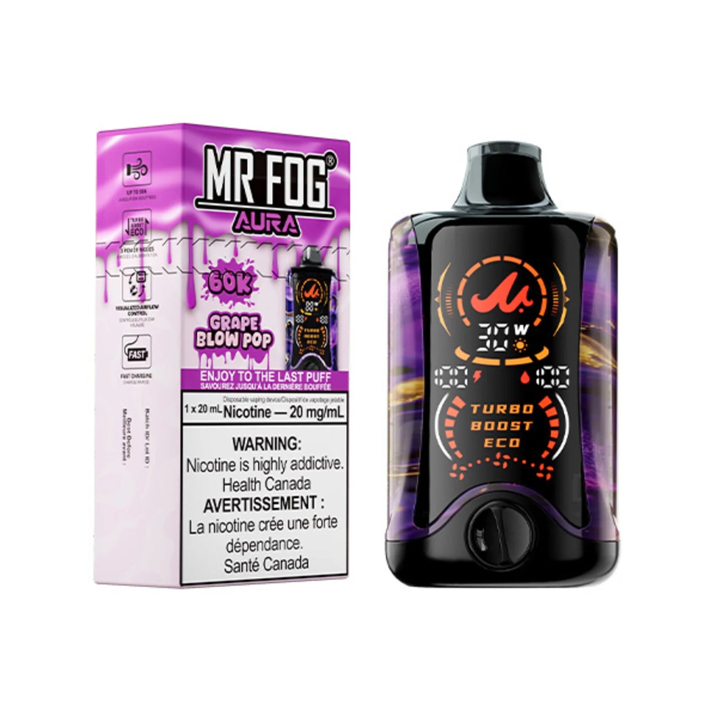 Mr Fog Aura 60k Disposable